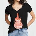 Social Introverts Hang Out With Guitars Musician Guitarist Women's Jersey Short Sleeve Deep V-Neck Tshirt Social Introverts Hang Out With Guitars Musician Guitarist Women's Jersey Short Sleeve Deep V-Neck Tshirt