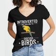 Sun Conure Introvert Parrot Bird Sun Conure Women's Jersey Short Sleeve Deep V-Neck Tshirt Sun Conure Introvert Parrot Bird Sun Conure Women's Jersey Short Sleeve Deep V-Neck Tshirt