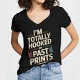 Vintage Label Collectors Ephemera Enthusiasts Nostalgia Fans Women's Jersey Short Sleeve Deep V-Neck Tshirt
