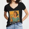 I Wine Housewife Retro Nostalgia Classic 1950s Vintage Humor Women's Jersey Short Sleeve Deep V-Neck Tshirt I Wine Housewife Retro Nostalgia Classic 1950s Vintage Humor Women's Jersey Short Sleeve Deep V-Neck Tshirt