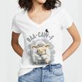 Back Off – Sheep Baa Crow Caw Pun For Introverts Women's Jersey Short Sleeve Deep V-Neck Tshirt Back Off – Sheep Baa Crow Caw Pun For Introverts Women's Jersey Short Sleeve Deep V-Neck Tshirt