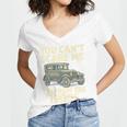 You Can't Scare Me I'm From The 1900s Retro Vintage Car Premium Women's Jersey Short Sleeve Deep V-Neck Tshirt