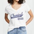 Chemical Engineer 2020 Graduation Engineering Women's Jersey Short Sleeve Deep V-Neck Tshirt