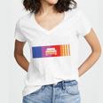 Frank Rapper Nostalgia Alternative R&B Mixtape Ocean Ultra Premium Tri-Blend Women's Jersey Short Sleeve Deep V-Neck Tshirt