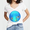Frutiger Aero Aesthetic Tech Orb Fishes Raglan Baseball Tee Women's Jersey Short Sleeve Deep V-Neck Tshirt Frutiger Aero Aesthetic Tech Orb Fishes Raglan Baseball Tee Women's Jersey Short Sleeve Deep V-Neck Tshirt