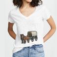 Funny Please Be Patient With Me I'm From The 1900s Premium Women's Jersey Short Sleeve Deep V-Neck Tshirt