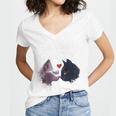 Happy Valentines Day Self Introvert Humor Antisocial Raglan Baseball Tee Women's Jersey Short Sleeve Deep V-Neck Tshirt Happy Valentines Day Self Introvert Humor Antisocial Raglan Baseball Tee Women's Jersey Short Sleeve Deep V-Neck Tshirt