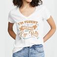 For Introverts For Introverts Women's Jersey Short Sleeve Deep V-Neck Tshirt For Introverts For Introverts Women's Jersey Short Sleeve Deep V-Neck Tshirt
