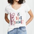Jesus God Smut Reader Smut Reading Book Is That Smut Women's Jersey Short Sleeve Deep V-Neck Tshirt Jesus God Smut Reader Smut Reading Book Is That Smut Women's Jersey Short Sleeve Deep V-Neck Tshirt