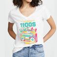 Joke 90s Please Be Patient With Me I'm From The 1900s Premium Tri-Blend Women's Jersey Short Sleeve Deep V-Neck Tshirt
