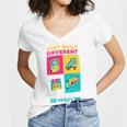 Just Built Different I'M From The 1900S Retro Premium Women's Jersey Short Sleeve Deep V-Neck Tshirt