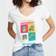 Just Built Different I'M From The 1900S Retro Women's Jersey Short Sleeve Deep V-Neck Tshirt