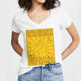 LDS Mormon Seminary Graduation Eternal Diploma Shirt Women's Jersey Short Sleeve Deep V-Neck Tshirt