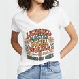Licensed Social Worker Masters MSW LMSW Graduation 2026 Premium Tri-Blend Women's Jersey Short Sleeve Deep V-Neck Tshirt