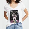 Be Patient With Me I'm From The 1900s Birthday Premium Tri-Blend Women's Jersey Short Sleeve Deep V-Neck Tshirt