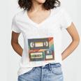 Be Patient With Me I'm From The 1900s Premium Women's Jersey Short Sleeve Deep V-Neck Tshirt