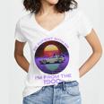 Be Patient With Me I'm From The 1900s Synthwave Women's Jersey Short Sleeve Deep V-Neck Tshirt Be Patient With Me I'm From The 1900s Synthwave Women's Jersey Short Sleeve Deep V-Neck Tshirt