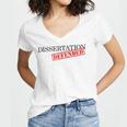 PhD Thesis Defense Graphic Doctoral Graduation Women's Jersey Short Sleeve Deep V-Neck Tshirt