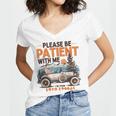 Please Be Patient With Me I'm From The 1900s 19TH Vintage Women's Jersey Short Sleeve Deep V-Neck Tshirt Please Be Patient With Me I'm From The 1900s 19TH Vintage Women's Jersey Short Sleeve Deep V-Neck Tshirt