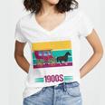 Please Be Patient With Me I'm From The 1900s Cool Dad Premium Women's Jersey Short Sleeve Deep V-Neck Tshirt