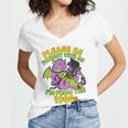 Please Be Patient I'm From The 1900s Dragon Men Women Women's Jersey Short Sleeve Deep V-Neck Tshirt