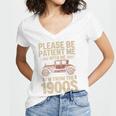 Please Be Patient With Me I'm From The 1900s Vintage Car Premium Women's Jersey Short Sleeve Deep V-Neck Tshirt Please Be Patient With Me I'm From The 1900s Vintage Car Premium Women's Jersey Short Sleeve Deep V-Neck Tshirt