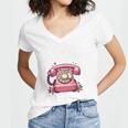 Please Be Patient With Me I'm From The 1900s Women Girl Women's Jersey Short Sleeve Deep V-Neck Tshirt Please Be Patient With Me I'm From The 1900s Women Girl Women's Jersey Short Sleeve Deep V-Neck Tshirt