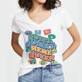 Quiet Quirky Meme Queen Introvert Anti People Meme Lovers Women's Jersey Short Sleeve Deep V-Neck Tshirt Quiet Quirky Meme Queen Introvert Anti People Meme Lovers Women's Jersey Short Sleeve Deep V-Neck Tshirt