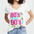 Retro 1980s 80's Baby 1990s 90's Made Me Nostalgia Vibes Premium Tri-Blend Women's Jersey Short Sleeve Deep V-Neck Tshirt Retro 1980s 80's Baby 1990s 90's Made Me Nostalgia Vibes Premium Tri-Blend Women's Jersey Short Sleeve Deep V-Neck Tshirt