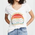 Retro Be Patient With Me I'm From The 1900s Premium Women's Jersey Short Sleeve Deep V-Neck Tshirt