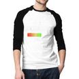 3rd Time Dad Mom Waiting For Player 5 Baby 3 Announcement Men Baseball Raglan Shirt