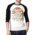 Back Legend Husband Dad Grandpa 77 Year Old 77th Birthday Men Baseball Raglan Shirt Back Legend Husband Dad Grandpa 77 Year Old 77th Birthday Men Baseball Raglan Shirt