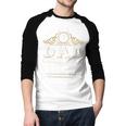 The Bank Of Dad Father's Day College Tuition Student Men Baseball Raglan Shirt