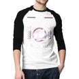 Barber s For Men Dad Hairstyling Humor Quote Small Men Baseball Raglan Shirt