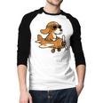 Beagle Flying a Plane Pilot Airplane Dog Mom Dad Men Baseball Raglan Shirt Beagle Flying a Plane Pilot Airplane Dog Mom Dad Men Baseball Raglan Shirt