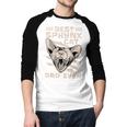 Best Sphynx Cat Dad Ever Apparel For Animal Lover Men Women Men Baseball Raglan Shirt