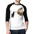 Cat Shirts For MenWomen Cat Shirts For Cat DadMom Men Baseball Raglan Shirt