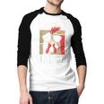 Chicken Daddy a Fun For Every Rooster In The Basket Men Baseball Raglan Shirt
