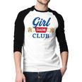 Cool Dads Club Father's Day Shirt From Daughter Son Men Baseball Raglan Shirt