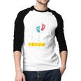 Dad To Be 2026 Loading Dad Est 2026 Promoted To Daddy Men Baseball Raglan Shirt