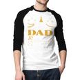 My Dad Is 90 90th Birthday 1935 90 Years Old Father Daddy Premium Tri-Blend Men Baseball Raglan Shirt