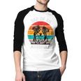 Dad Of An Ausshole Australian Shepherd Aussie Men Baseball Raglan Shirt