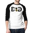 Dad Bee Cute Beekeeping 1st Birthday Matching Family Dada Men Baseball Raglan Shirt Dad Bee Cute Beekeeping 1st Birthday Matching Family Dada Men Baseball Raglan Shirt
