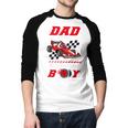 Dad Of The Birthday Boy Pit Crew Race Car Matching Family Men Baseball Raglan Shirt Dad Of The Birthday Boy Pit Crew Race Car Matching Family Men Baseball Raglan Shirt