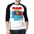 Dad Of The Birthday Boy Video Games Theme Bday Matching Men Baseball Raglan Shirt Dad Of The Birthday Boy Video Games Theme Bday Matching Men Baseball Raglan Shirt