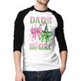 Dad Of The Birthday Girl Coquette Matching Family Party Men Baseball Raglan Shirt Dad Of The Birthday Girl Coquette Matching Family Party Men Baseball Raglan Shirt