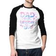 Dad Of The Birthday Girl Kpop Family Matching Party Men Baseball Raglan Shirt