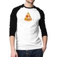Dad Birthday Pizza 1st Birthday Pizza Family Matching Men Baseball Raglan Shirt