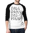 Dad Dada Daddy Bruh Papa Cow Daddy Love Cows Dad Cow Print Men Baseball Raglan Shirt Dad Dada Daddy Bruh Papa Cow Daddy Love Cows Dad Cow Print Men Baseball Raglan Shirt
