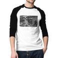 My Dad Your Dad Firefighter Son Proud Fireman Rescuer Men Baseball Raglan Shirt